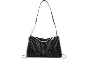 LUI SUI Frauen Kristall Clutch Geldbörsen Sparkly Strass Abendtaschen Damen Party Prom Hochzeit Schulter Handtasche