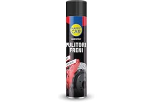 HappyCar - Pulitore Freni Auto e Moto Spray - Pulizia Tamburi e Pinze - Azione Rapida e Professionale - Pronto all’Uso - 600ml