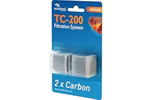 ZOLUX Aquatlantis - Lot de 2 Recharges Charbon pour Filtre TC 200