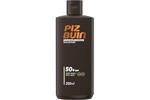 Piz Buin In Sun Loción Solar Hidratante SPF 50+, 1 unidad de 200ml