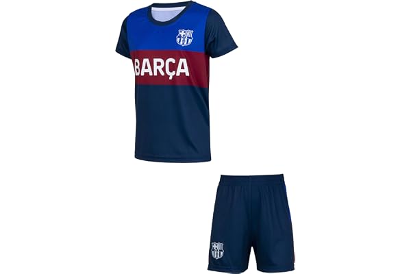 Barca barn pojke fotbollströja - officiell FC Barcelona kollektion