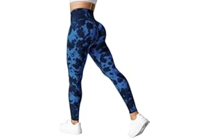 ZAAYO Leggings deportivos para mujer, cintura alta, sin costuras, pantalones de yoga