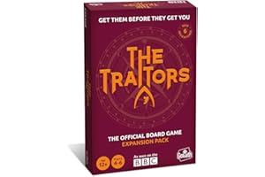 Goliath Games Presents: The Traitors - Official Board Game (Expansion Pack) | Based on the Hit BBC Show | 6 Thrilling New Adventures | For 4-6 Players | Ages 12+