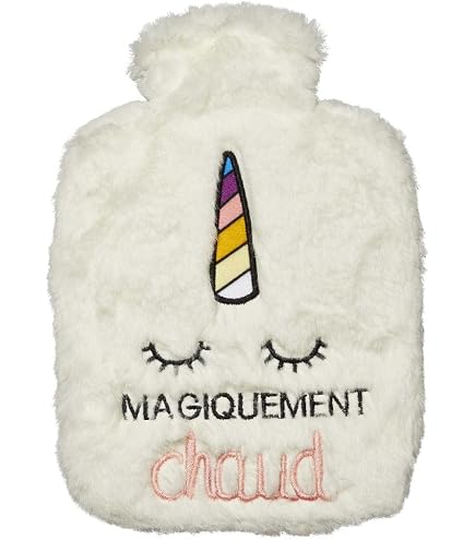 Bouillotte-coussin Pill Depot4Design 1.9L - Housse Néoprène Bleue - PVC - Réf. 1239806 - Neuf