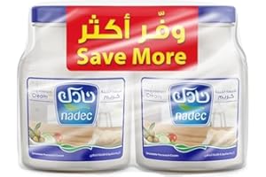 Nadec Cheese Cream Spread, 2 X 900g - Pack of 1 - 32 ريال