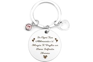 Twidels Regalo Festa Del Nonni Regali Nonna Idee Regalo Per Nonna Regalo Per Nonna E Nonno Regalo Nonna Compleanno Portachaivi Per Nonni Regalo Per Nonno Portachiavi Nonna Idee Regalo Natale