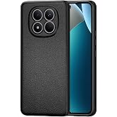 Coverzone Xiaomi Redmi Note 15 4G ile uyumlu Kılıf Deri G&ouml;r&uuml;n&uuml;ml&uuml; Thermax Silikon kılıf Kamera Korumalı Kompakt Tasarım Redmi