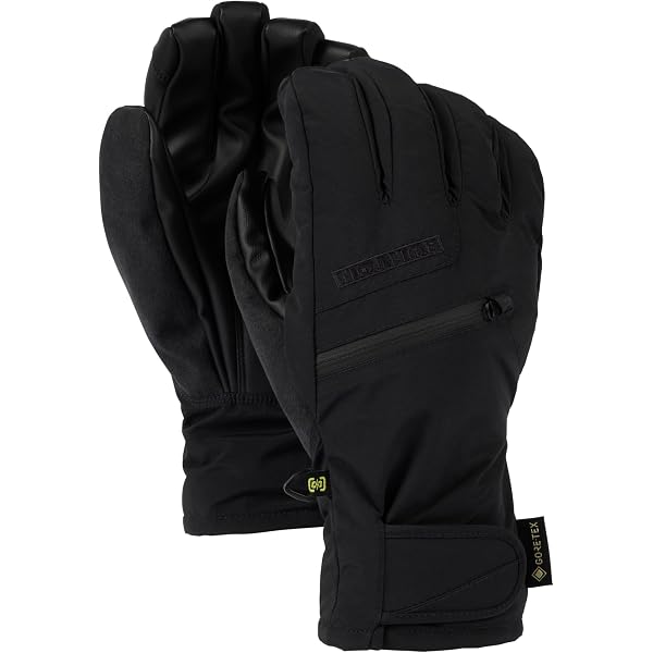 Burton Men's Standard Gore-TEX Under Mittens, True Black, Large