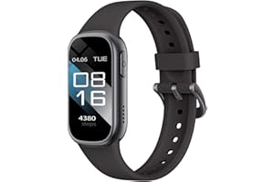 Asmoda Smartband, 1.47" Orologio Smartwatch Uomo Donna con Contapassi/Sonno/Cardiofrequenzimetro, 130 modalità Sportive Smart Band, Impermeabil IP68 Smart Watch per Android iOS