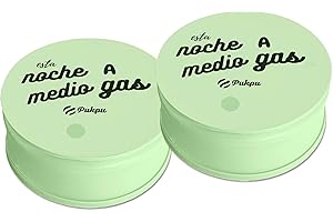 PUKPU Protectores Tapa Vasos Antidroga de Silicona Reutilizables - Pack 2 Unidades Color Verde - Condones para Copas y Vasos - Autodefensa para Fiestas y Festivales - Libre de Plástico BPA