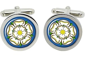 GIFT SHOP Yorkshire Round Cufflinks in Box