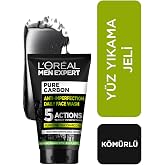 L'Oreal Paris Men Expert Pure Charcoal Cilt Problemlerine Karşı Savaşan Y&uuml;z Yıkama Jeli 100 ml