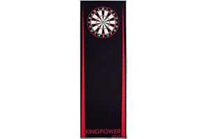 Kingpower Tapis de Fléchettes Paillet de Fléchettes Tournoi Fléchettes 2 Tailles
