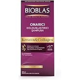 Bioblas Kolajen &amp; Keratin Şampuan &ndash; Sa&ccedil; D&ouml;k&uuml;lmesine Karşı, Onarıcı ve Dolgunlaştırıcı Etki, Bitkisel Kompleks B19, 360 ml