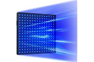 JITESY Lampada abbronzante, lampada Tanning con 225 LED, solarium per il viso, pieghevole, supporto regolabile e ganci sospesi, solarium, per la casa per il corpo e il viso