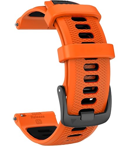 KeHowy 22mm Nylon Cinturino per Garmin Venu 3/Venu 4 45mm/Venu2/vivoactive 4 /Active, Uomo Donna Intrecciato Ricambio Cinturini per Garmin Forerunner 265/255/255 Music/Forerunner 570 47mm - Verde