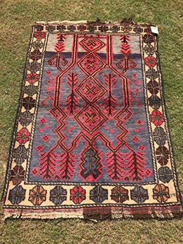 Article # 6085 Hand Made Afghan Herathi Area Rug 125 x 91 cm