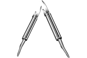 ACTIMED (2PCS) 5 en 1 Cuchillo Multifuncional para Camarones, Pelador de Camarones de Acero Inoxidable 304, Pelador de Pescados y Camarones de Cocina, Pelador de Camarones Multiuso