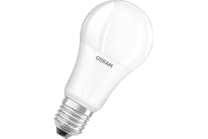 Osram LED-lampa//E27 bas/kall vit (4 000 K)/ersätter 100 W glödlampor/14,00 W/frostad/LED-bas klassisk A, paket med 3