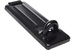 Sterling HS114BK - Cerrojo de seguridad y grapa, 114 mm, color negro