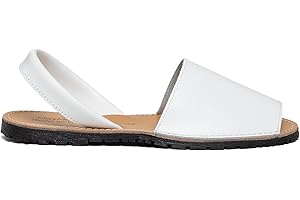 MaxMady Zapatos Menorquina Piel Cuero hecho en España Sandalia