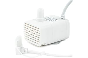 HAPUP Fontanna dla kota z cichą pompą zapasową DC 5 V, kompatybilna tylko z akumulatorową fontanną wodną HAPUP na baterie ASIN: B0CBX24SY7