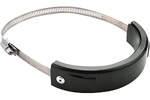 Lrtzizy Accessoires De Protecteur D'ÉChappement Peut Couvrir Universel Convient À ÉChappement Ovale 100Mm-160Mm pour YZF