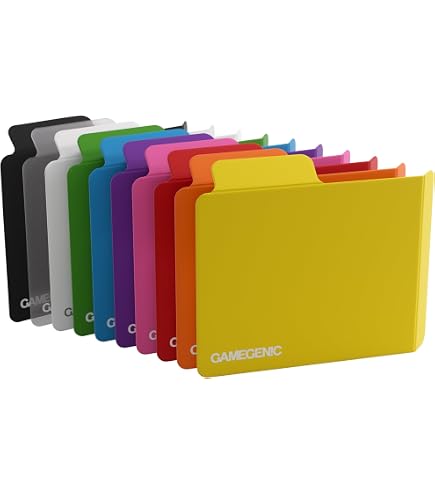 Gamegenic Sizemorph Divider Rouge – Séparateur Ajustable 5-30 Mm Pour Boîtes De Cartes – Accessoire Asmodee