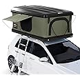 TentBox Classic Car Roof Top Tent - Sleeps 2 People, Four Season Camping - Fits Most Cars, Gas Assisted Opening, 60 Seconds Set-Up