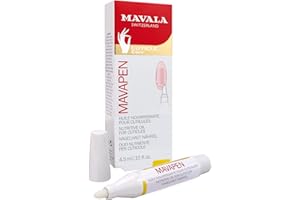 Mavala - Stylo pour Cuticules Mavapen - Aux Huiles Nourrissantes de Tournesol, Olive, Amande Douce et Germe de Blé - Contour de l'Ongle Net - Format Pratique 4.5ml