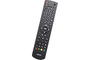 ALLIMITY RC1912 Mando a Distancia reemplazado Apto para Telefunken Hitachi AYA Brandt Bush Celcus Ok Clayton Continental Edison Oki Digihom Prosonic ISIS Laurus JVC Altexteletec