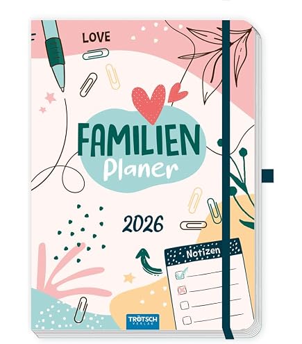 BRUNNEN Agenda Familiar (2025) "Confetti", 2 Páginas = 1 Semana
