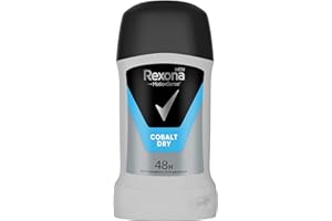 ‎REXONA Rexona Men MotionSense Anti-Transpirant Deo Stick Cobalt Dry Deodorant mit 48 Stunden Schutz gegen Körpergeruch und Achselnässe 50 ml