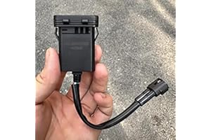MOQIAOSEIKO 5V Sortie Moto Charge Rapide USB Interface de Transfert de Charge Prise Convertisseur d'Impulsion Compatible avec CFMOTO 800NK 800 NK 450 250 SR SS 450SR 450SS 450NK 250SR