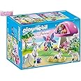 Playmobil 6055 FAiries with Toadstool House, Fun Imaginative Role-Play, PlaySets Suitable for Children Ages 4+