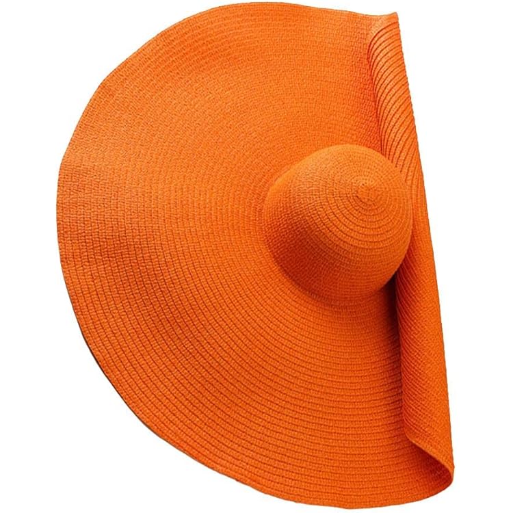 Chapeau De Paille Souple Grand Brim Chapeau De Soleil Femmes En France