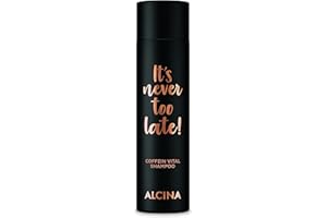 ALCINA Caffeine Vital Shampoo 250ml | For Longer and Stronger Hair | Professional Hair Care Made in Germany