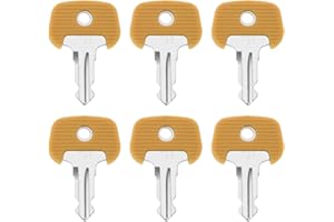EMSea Lot de 6 clés d'allumage 701 701/28520480 compatibles avec les chariots élévateurs Jungheinrich et les accessoires de rechange