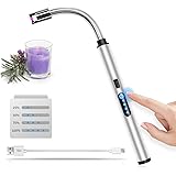 HOTERB Lichtbogen Feuerzeug,Elektro Feuerzeug USB Aufladbares Elektrisch Feuerzeug mit Touch Fläche,Elektronisches Feuerzeug 