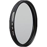 Amazon Basics 67 mm Circular Polarisations-Schutzfilter für tiefere Farben, Reduzierung von Blendung und Reflexionen, Mehrfac
