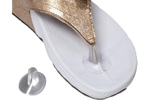 UPSTORE 5 Paar Zehen Protektor aus Silikon Klare Sandale Flip Flops Gel Zehen Protektion Kissen Tanga-Protektoren für Männer und Frauen
