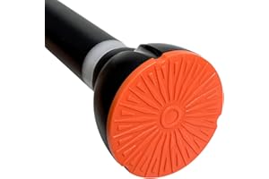 LOLYPOT Asta per Tende in Acciaio Inox 85-126CM, Asta per Tenda da Doccia Senza Forare, Asta Regolabile per Vestiti, Asta per Ripiani Senza Forature per Bagno, Camera da Letto, Finestra, Armadio, Cucina