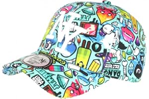 Hip Hop Honour Casquette Enfant Turquoise City Original Lisky NY Baseball de 7 à 11 Ans - Taille Unique - Vert