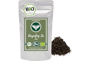 ‎AZAFRAN Azafran Black Tea - Indian Organic Darjeeling Black Tea Loose Second Flush 250g