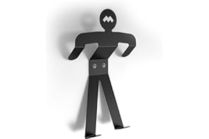 Meliconi MyBike Porte-accessoires pour vélo mural, rangement casque, gants et chaussures, support extérieur et intérieur, support pré-monté en acier, portée 10 kg, fabriqué en Italie