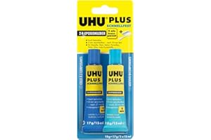‎UHU UHU PLUS schnelllfest Tube Binder + Tube Härter 35g