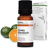 BIO - Olio essenziale MANDARINO VERDE - 10mL - 100% Puro, Naturale, Chemiotipizzato e Certificato AB - AROMA LABS (Marchio Fr
