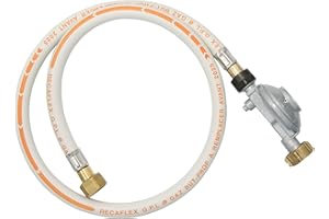 Barbecook Détendeur pour bouteille de gaz propane France, Orange