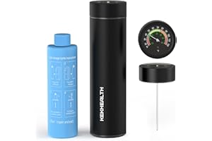 ‎KEKHEALTH KEKHEALTH TSA Zugelassen Insulin Kühltasche für Reisen, 60H Tragbaren Insulin Kühlbox mit Großes Zifferblatt Thermometer & 2 Kühlakku | Ideal als Kühltasche für Insulin Pens & Diabetes Medikamente