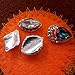 Sindy 5pcs New Crystal Rhinestone Oval Diamond Glitter Alloy Nail Art Decorations Nail Beauty Products Supplies